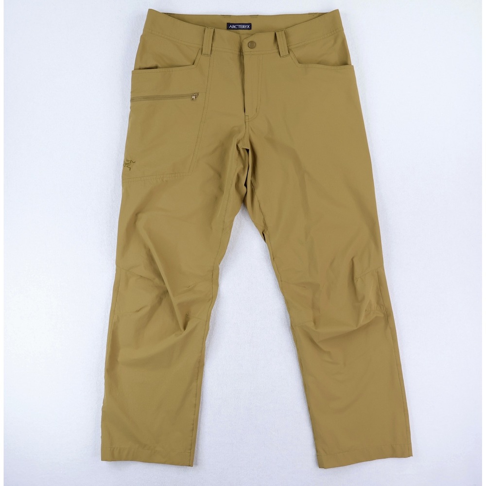 Arc'teryx Perimeter Pant Men's 34x30 Tan Outdoor Hiking Trekking Gorpcore